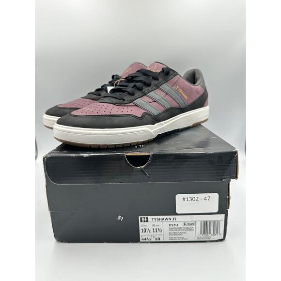 Adidas‎ Tyshawn II Shadow Fig IF9711 Sz 10.5M/11.5W DS w/ OG Box - Picture 3 of 11